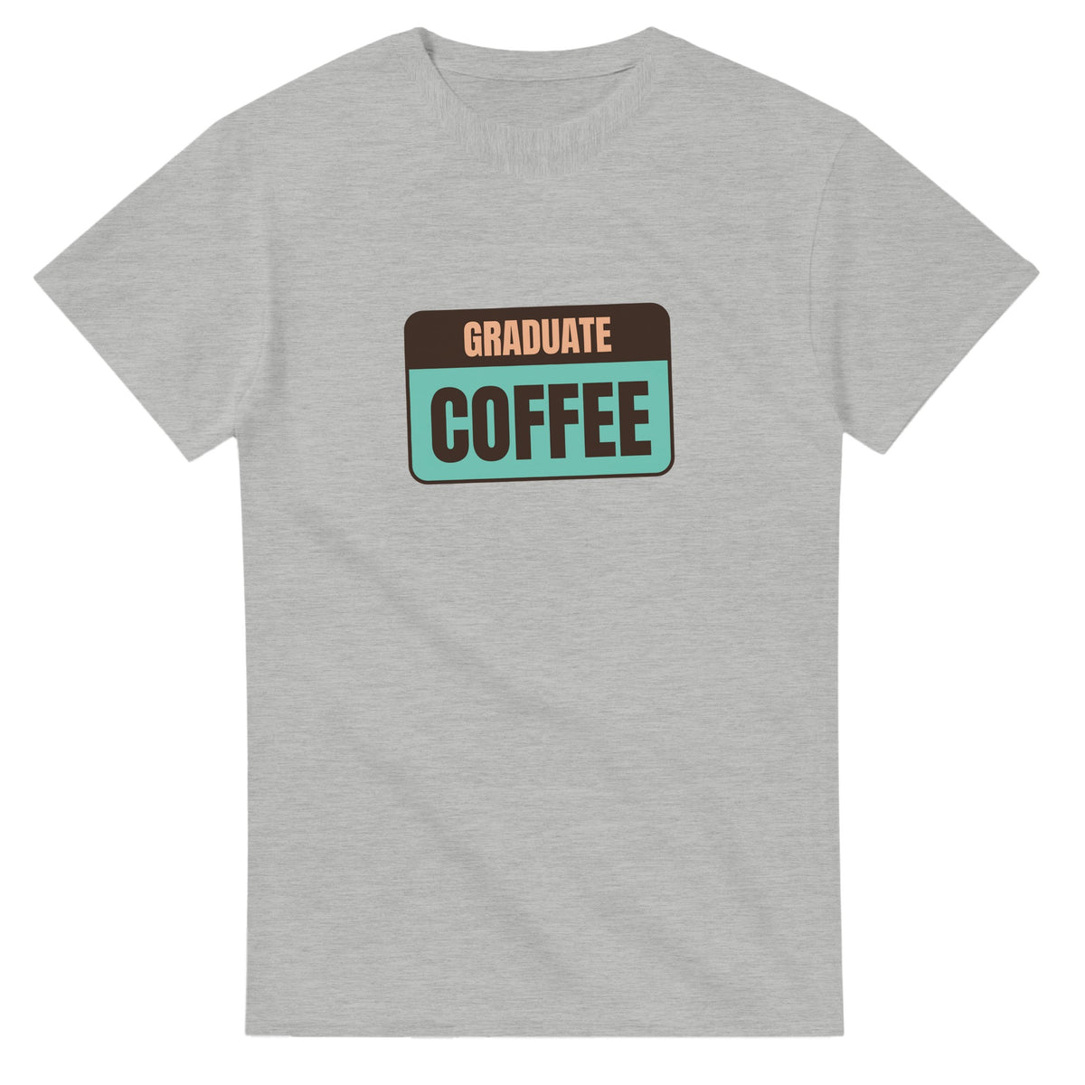 Graduate Powered By Coffee — ash unisex t-shirt