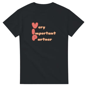 Very Important Partner — black unisex t-shirt