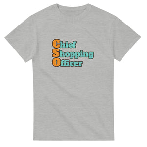 Chief Shopping Officer — ash unisex t-shirt