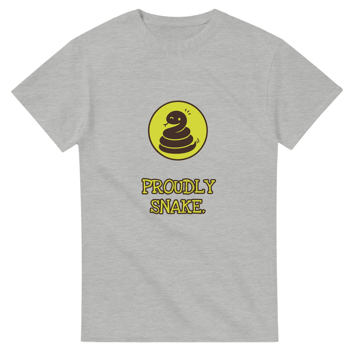 Proudly Snake — ash unisex t-shirt