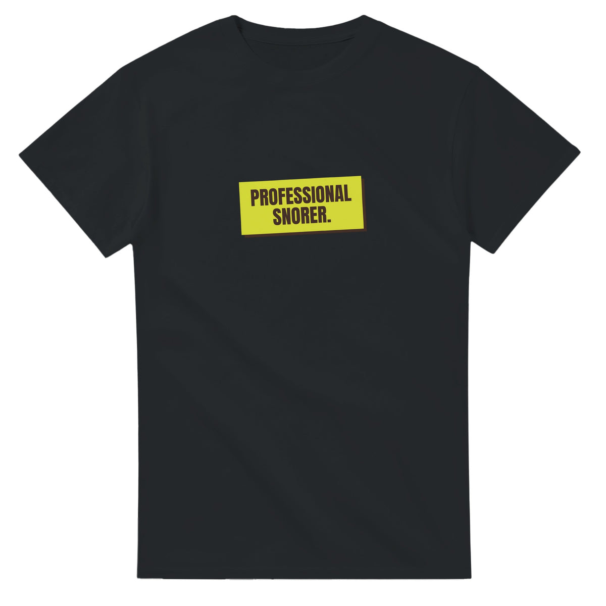 Professional Snorer — black unisex t-shirt