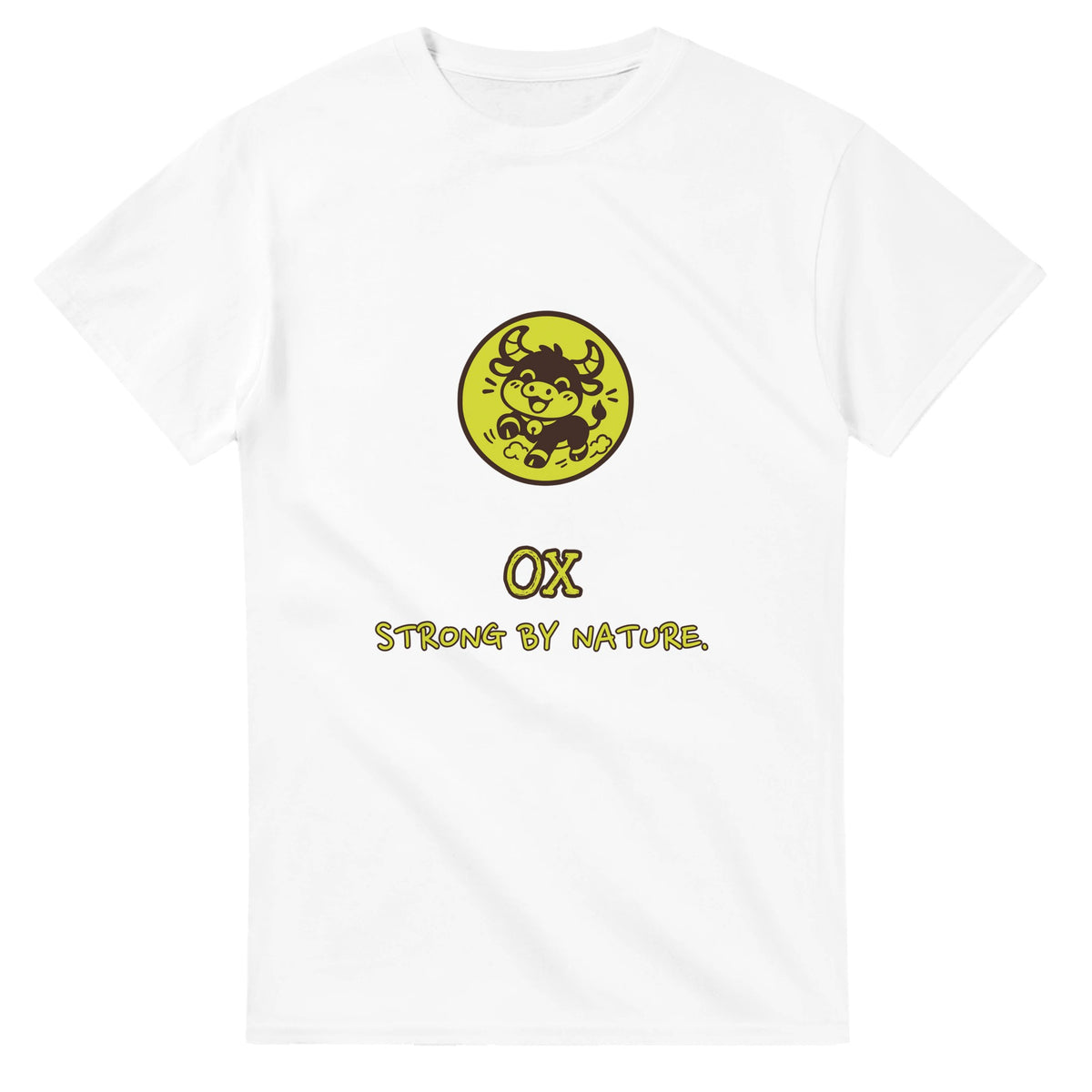 Ox • Strong By Nature — white unisex t-shirt