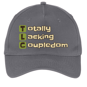 charcoal adjustable cotton twill cap