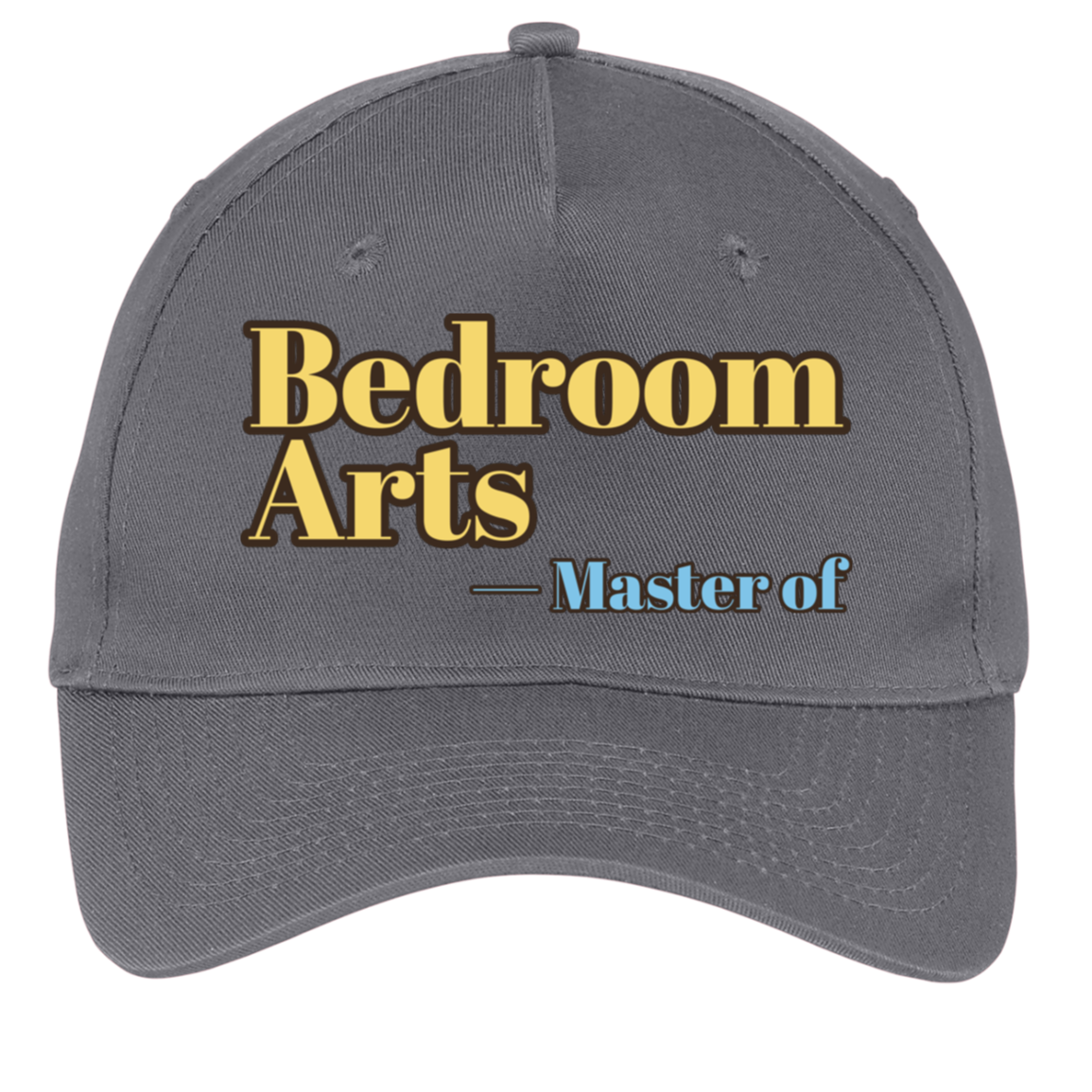 charcoal adjustable cotton twill cap