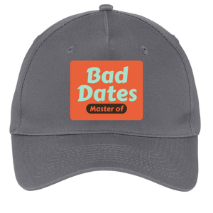 charcoal adjustable cotton twill cap
