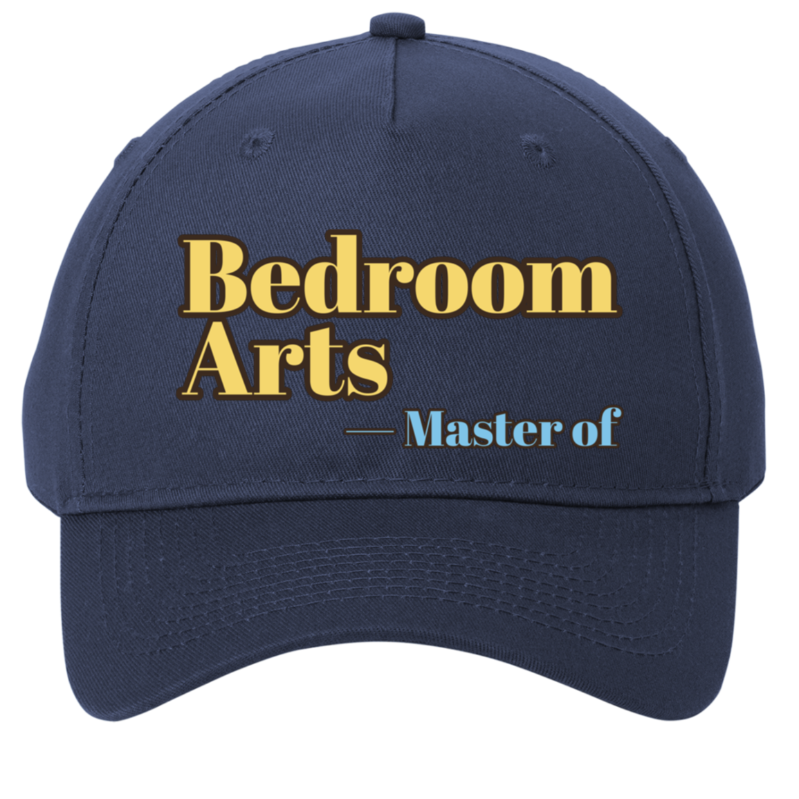 navy adjustable cotton twill cap
