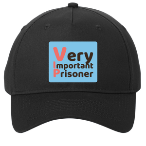 black adjustable cotton twill cap
