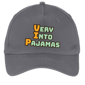 charcoal adjustable cotton twill cap