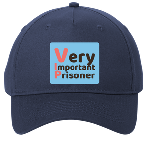 navy adjustable cotton twill cap