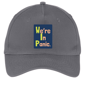 charcoal adjustable cotton twill cap