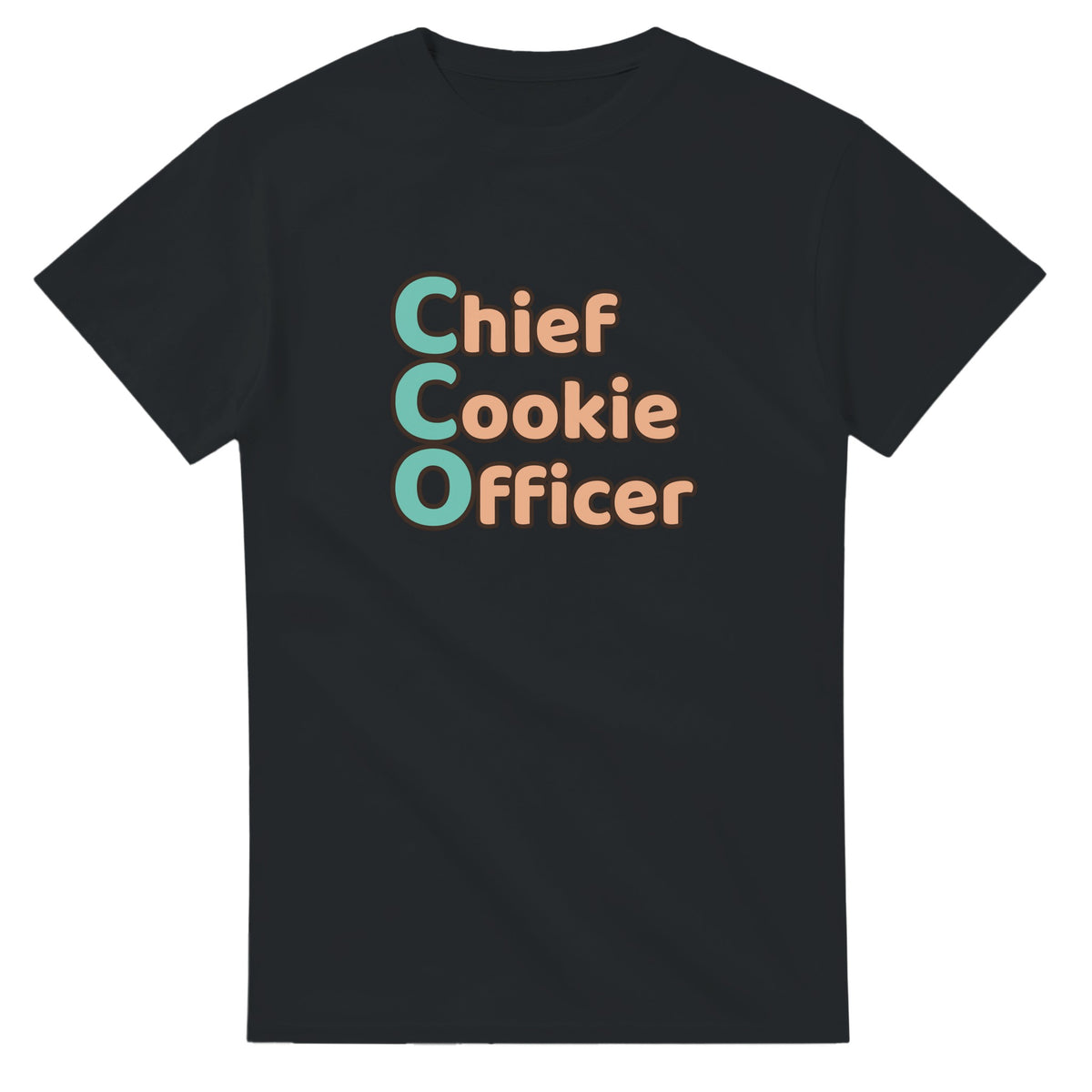 Chief Cookie Officer — black unisex t-shirt