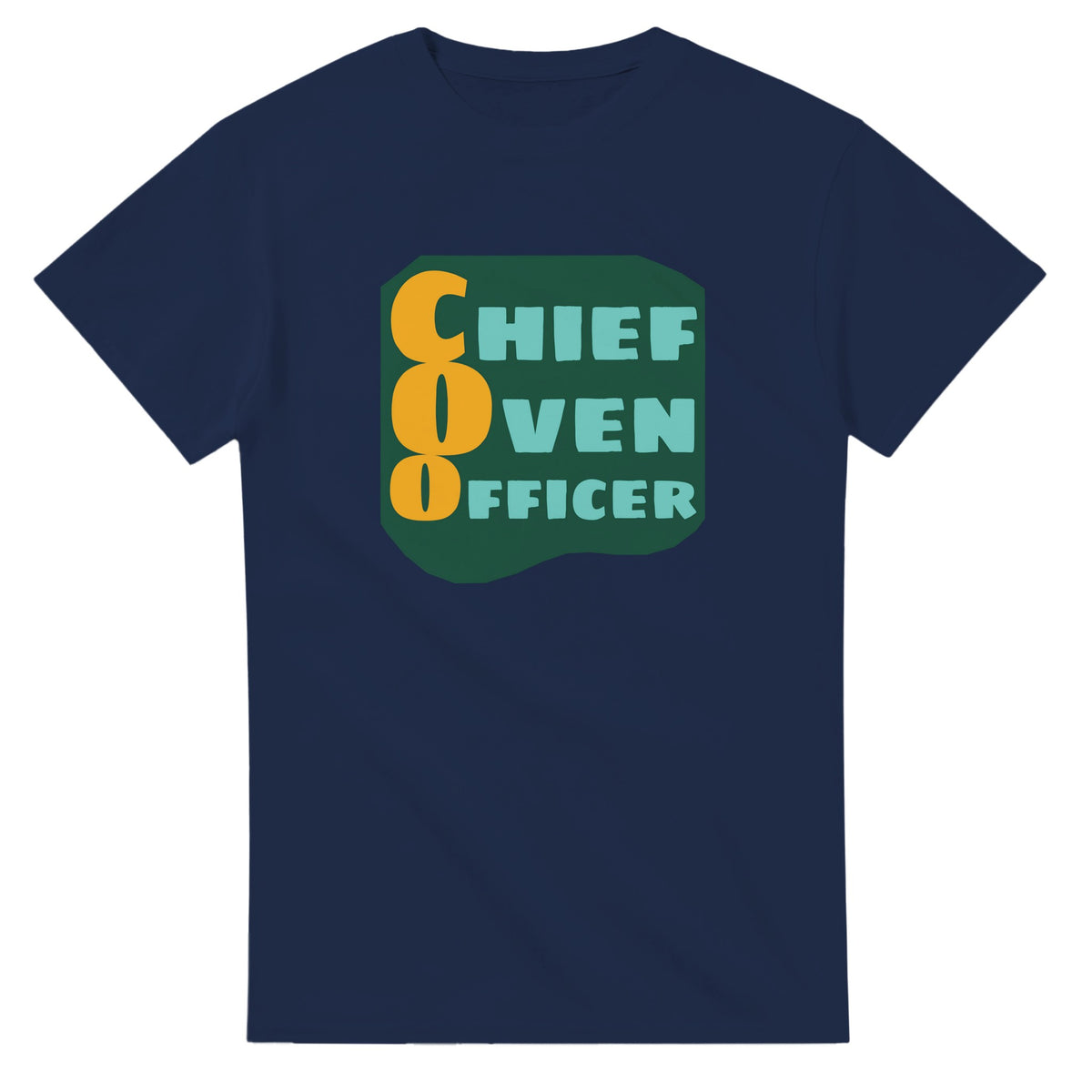 Chief Oven Officer — navy unisex t-shirt