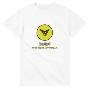 Taurus • Good Taste, Naturally — white unisex t-shirt