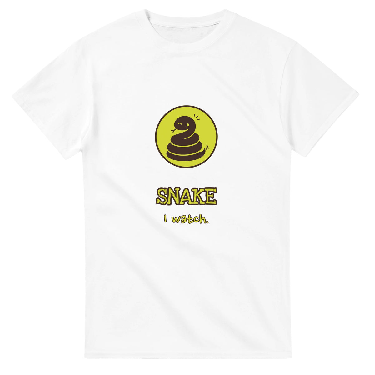 Snake • I Watch — white unisex t-shirt