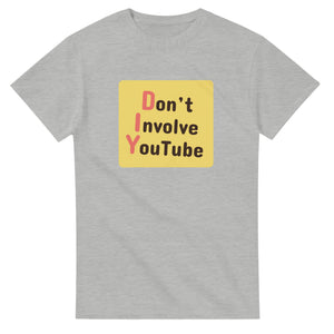 Don’t Involve YouTube — ash unisex t-shirt