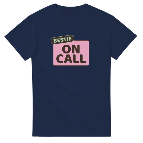 Bestie: On Call — navy unisex t-shirt