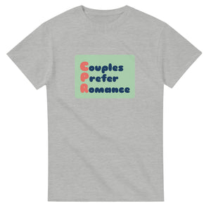 Couples Prefer Romance — ash unisex t-shirt