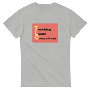 Touching Looks Compulsory — ash unisex t-shirt