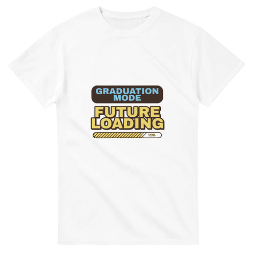 Graduation Mode: Future Loading — white unisex t-shirt