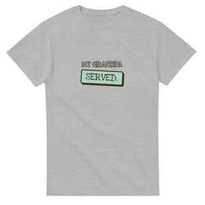 My Grandpa Served — ash unisex t-shirt