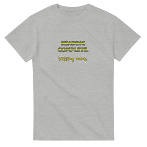 Reading Complete. Kissing Next — ash unisex t-shirt