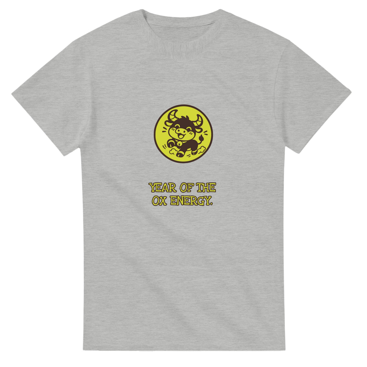 Year Of The Ox Energy — ash unisex t-shirt