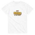 Best Grandpa At This Table — white unisex t-shirt