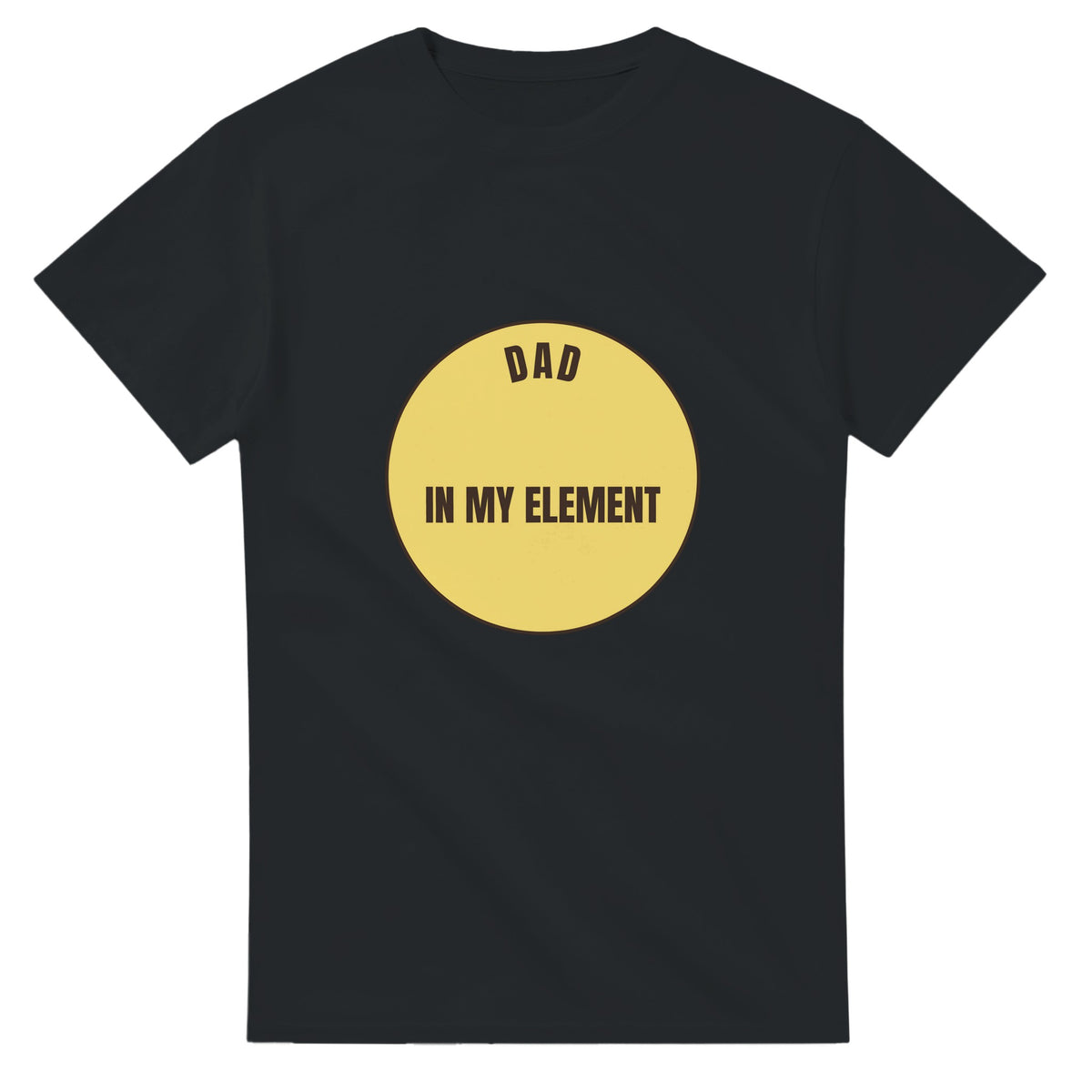Dad: In My Element — black unisex t-shirt
