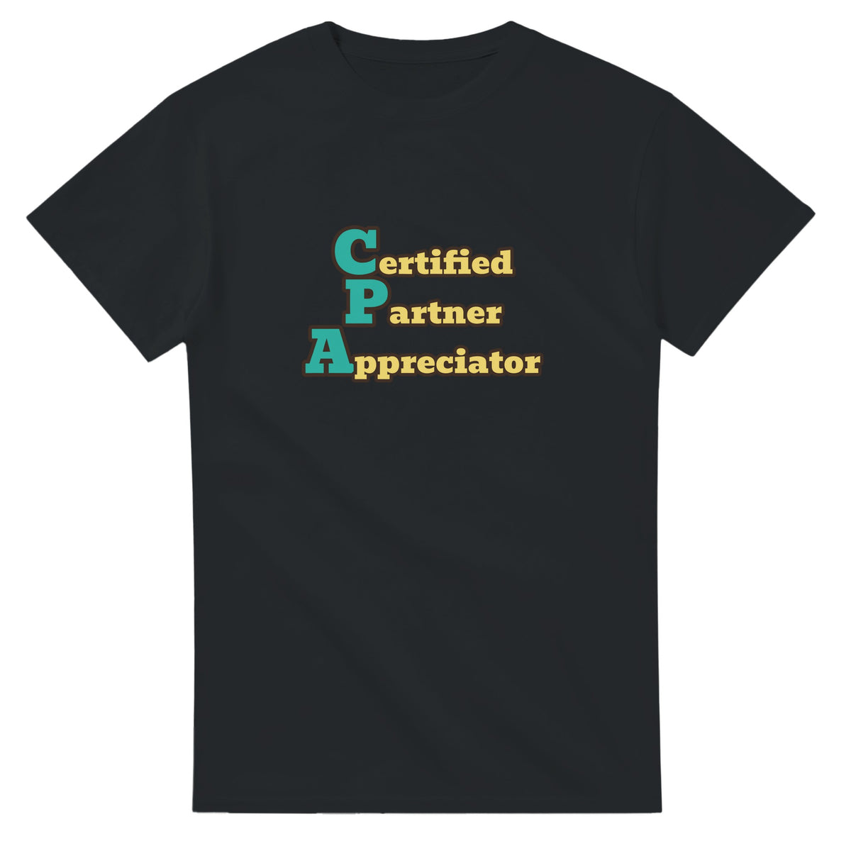 Certified Partner Appreciator — black unisex t-shirt