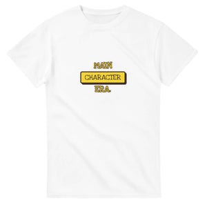 Main Character Era — white unisex t-shirt