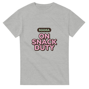 Mama: On Snack Duty — ash unisex t-shirt