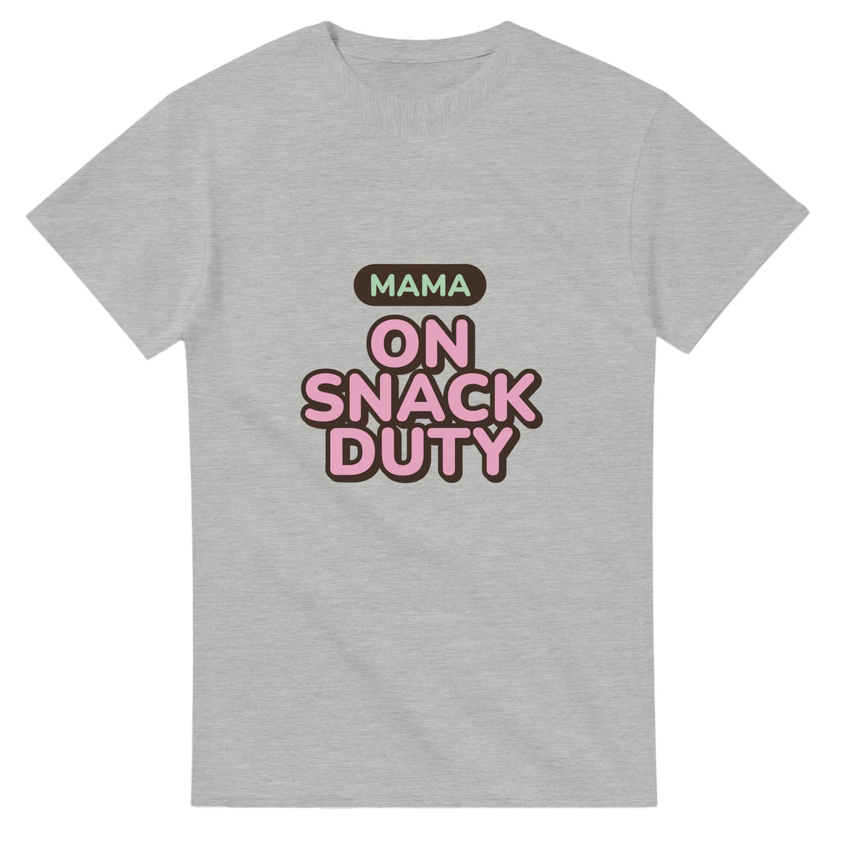 Mama: On Snack Duty — ash unisex t-shirt