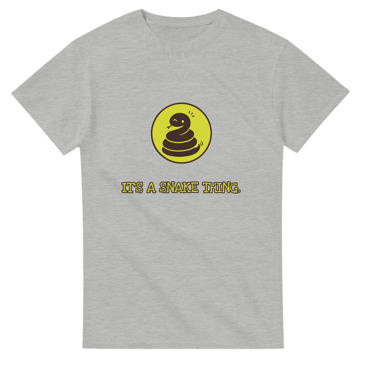 It’s A Snake Thing — ash unisex t-shirt