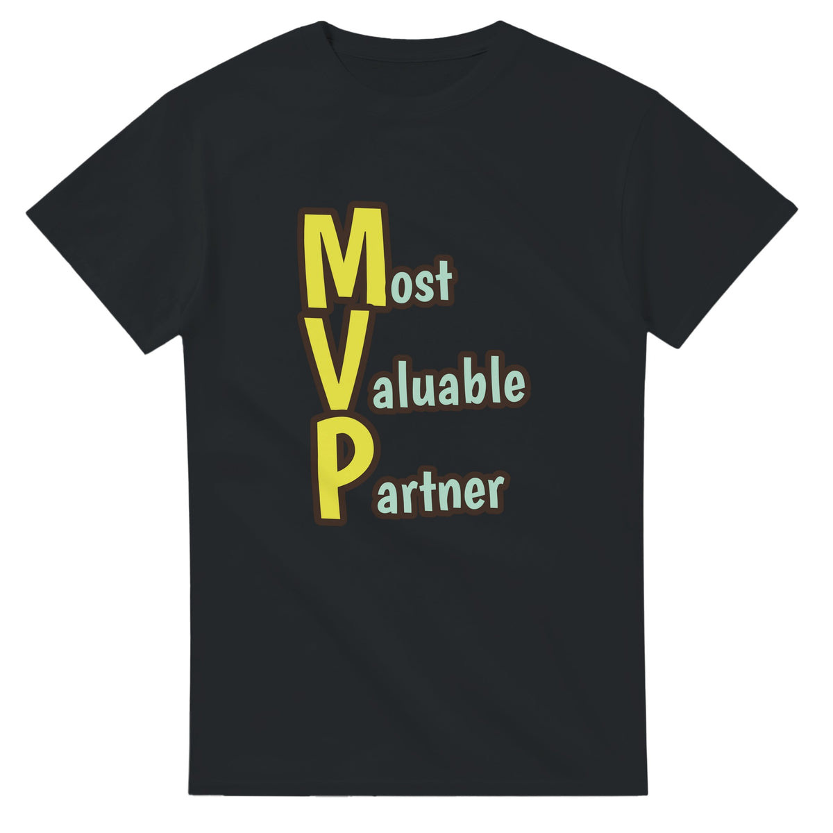 Most Valuable Partner — black unisex t-shirt