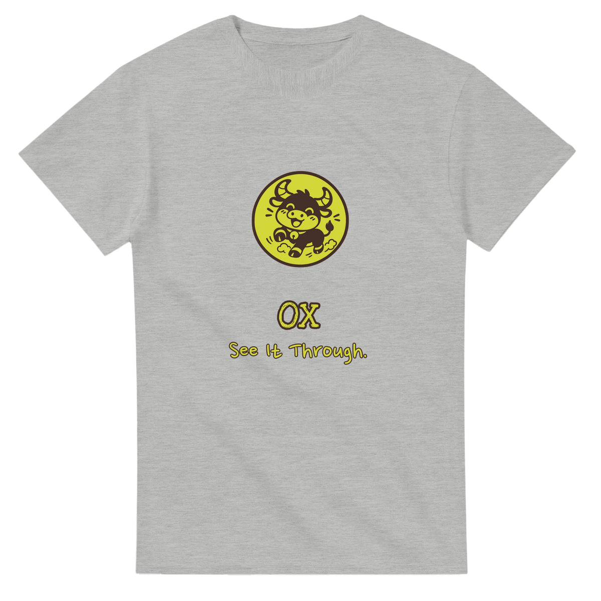 Ox • See It Through — ash unisex t-shirt