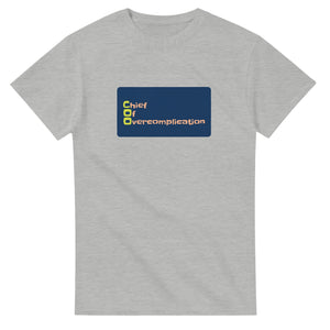 Chief Of Overcomplication — ash unisex t-shirt