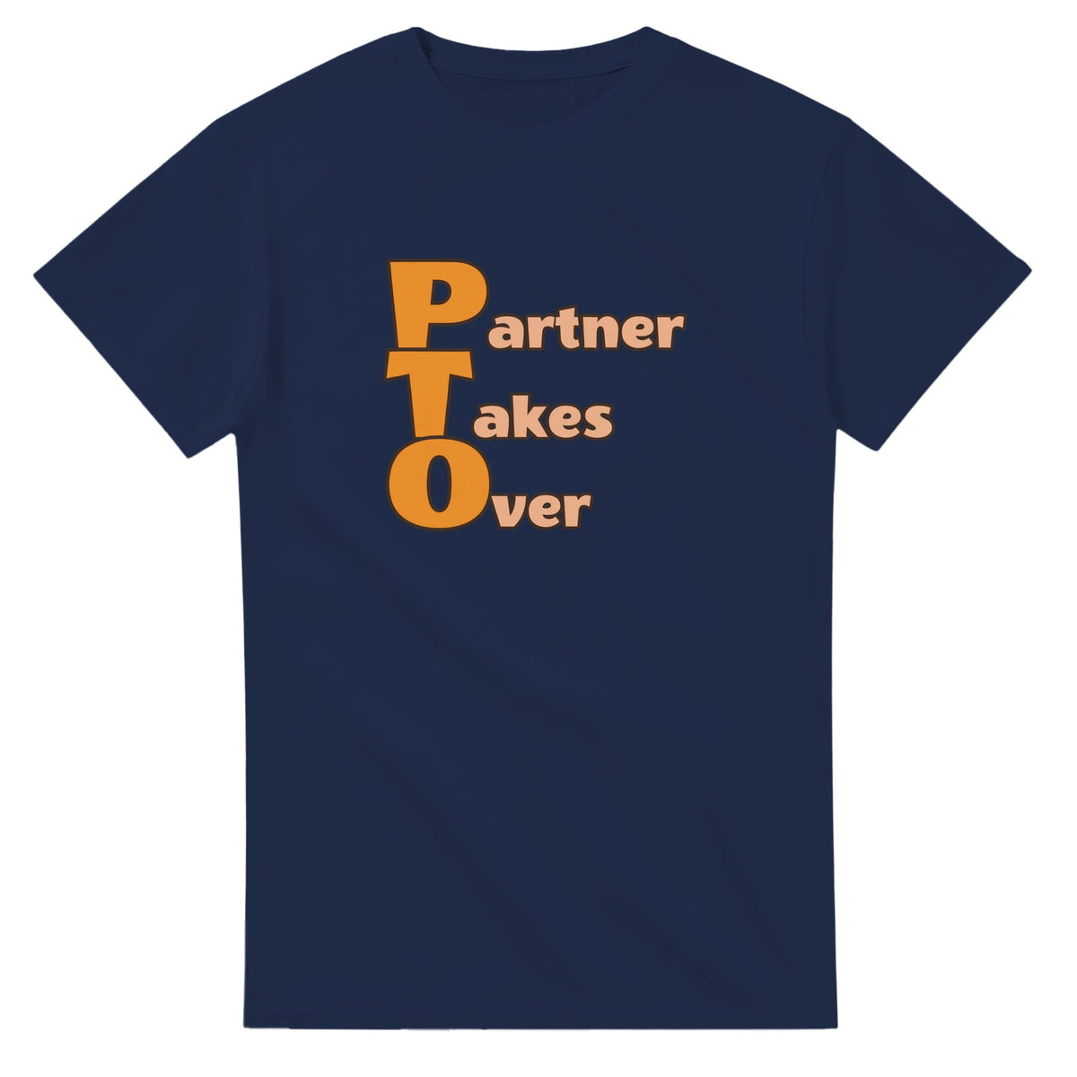 Partner Takes Over — navy unisex t-shirt