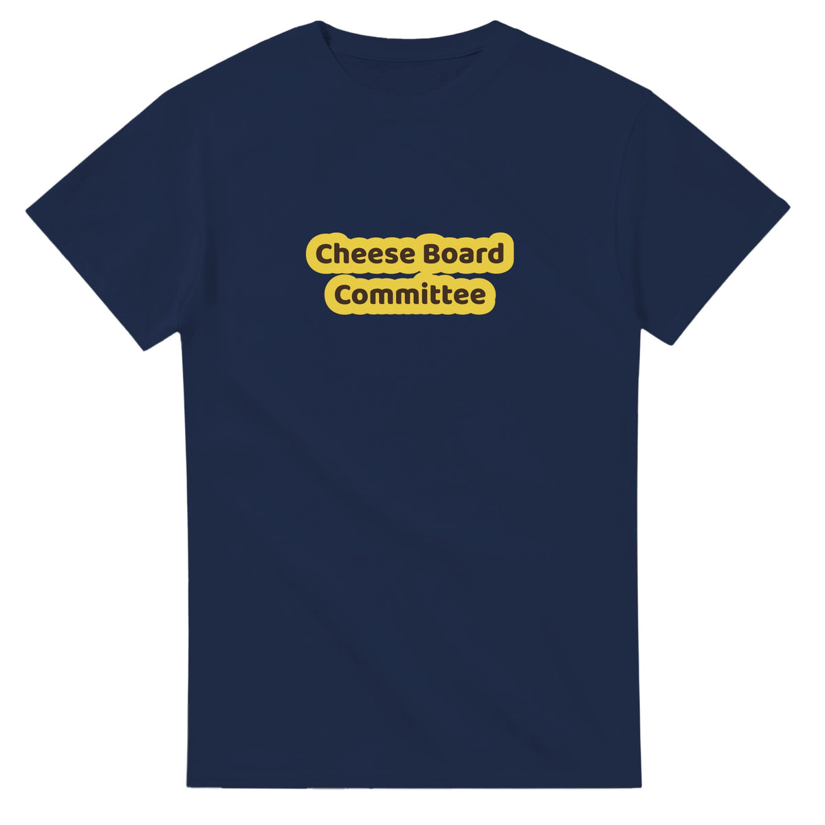 Cheese Board Committee — navy unisex t-shirt