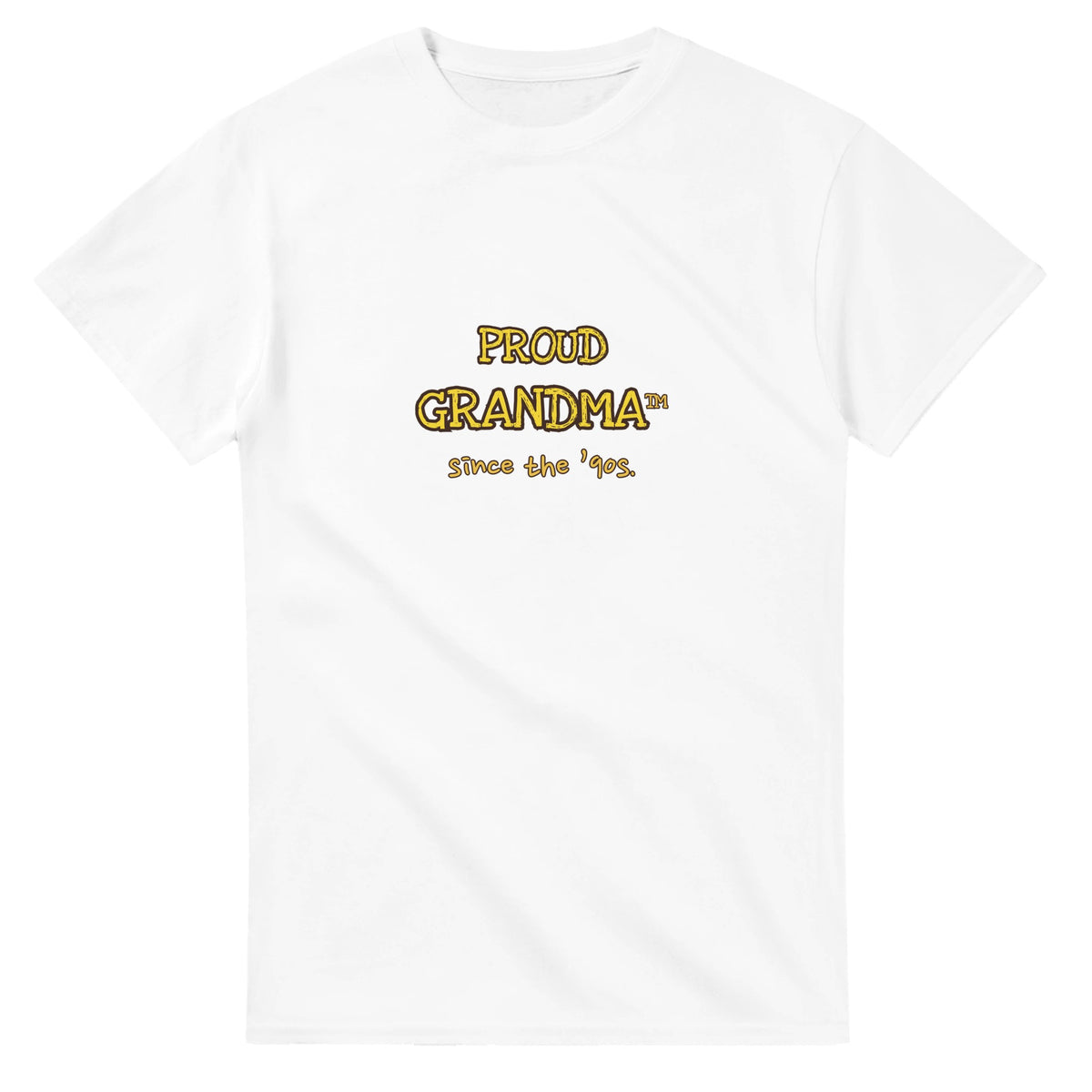 Proud Grandma • Since The ’90s — white unisex t-shirt