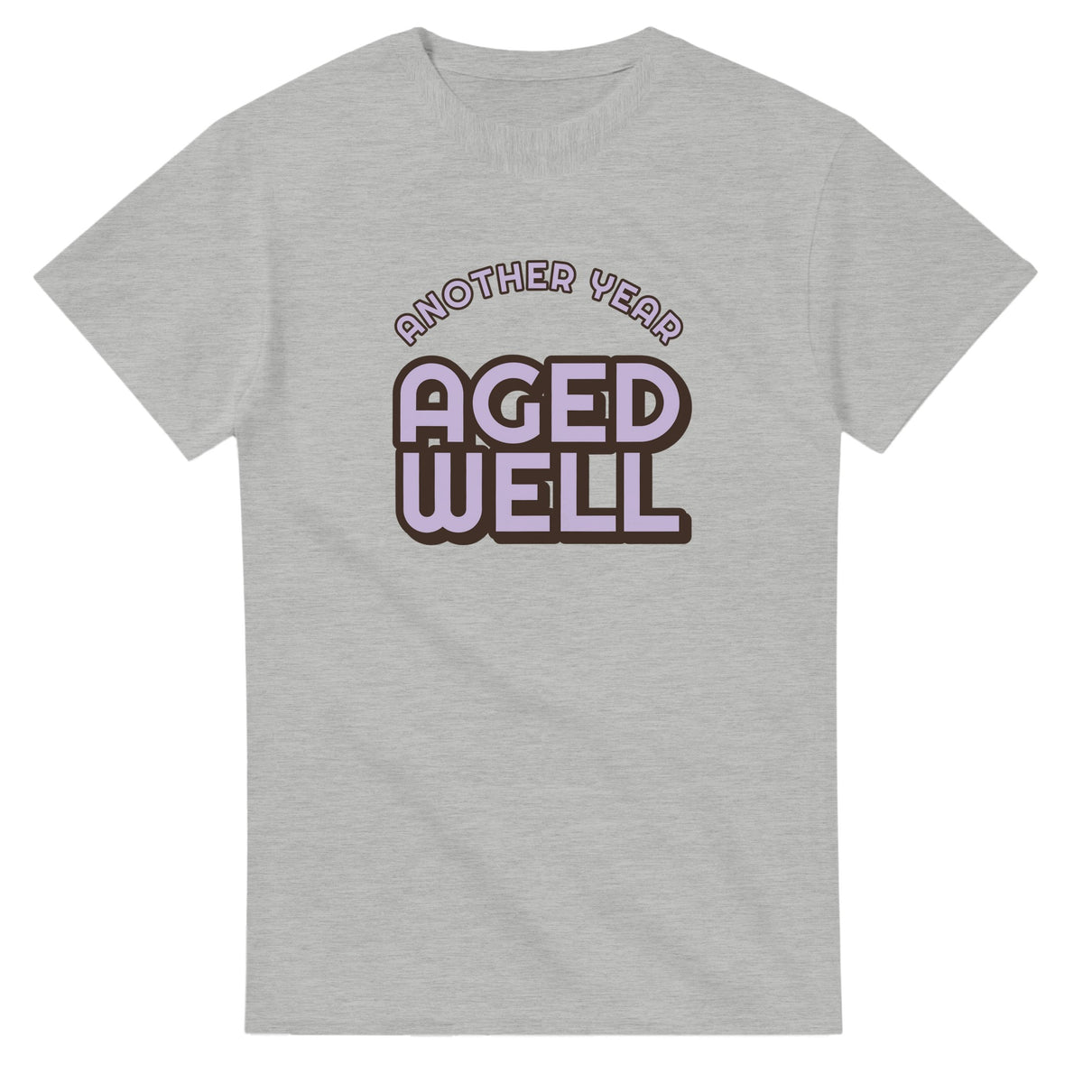 Another Year: Aged Well — ash unisex t-shirt