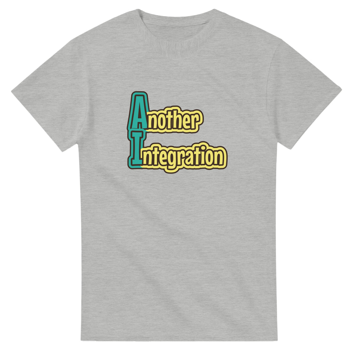 Another Integration — ash unisex t-shirt