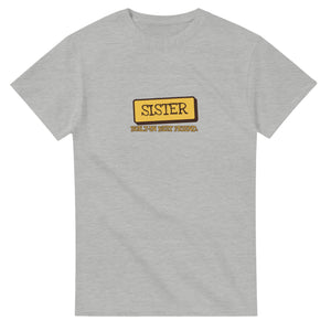 Sister • Built-in Best Friend — ash unisex t-shirt