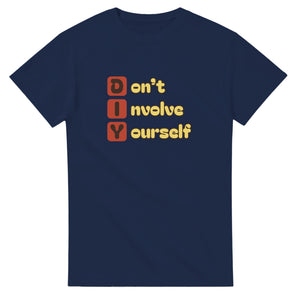 Don’t Involve Yourself — navy unisex t-shirt