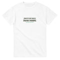 First In The Family. Proud Parent — white unisex t-shirt