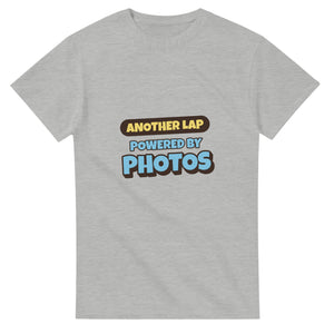 Another Lap Powered By Photos — ash unisex t-shirt