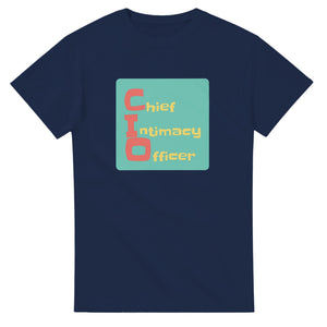 Chief Intimacy Officer — navy unisex t-shirt