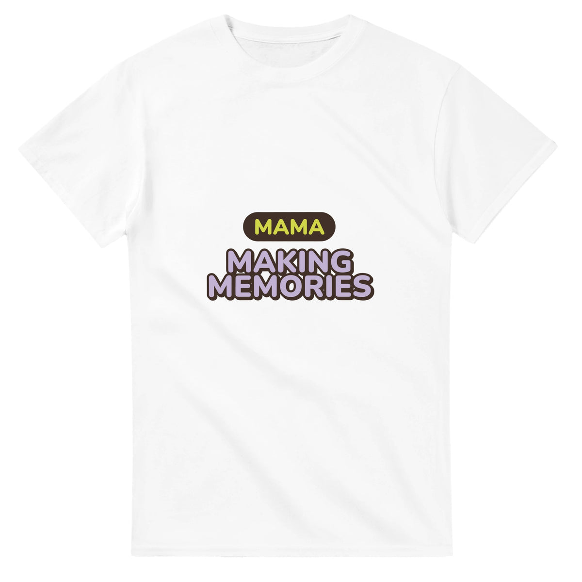 Mama: Making Memories — white unisex t-shirt