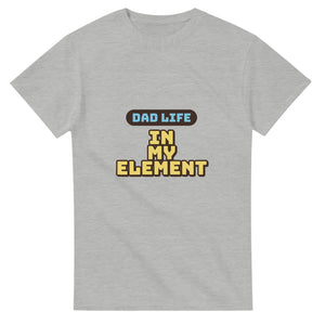 Dad Life: In My Element — ash unisex t-shirt
