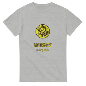 Monkey • Sharp Fun — ash unisex t-shirt