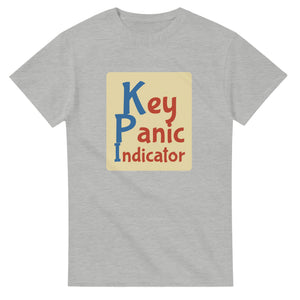 Key Panic Indicator — ash unisex t-shirt